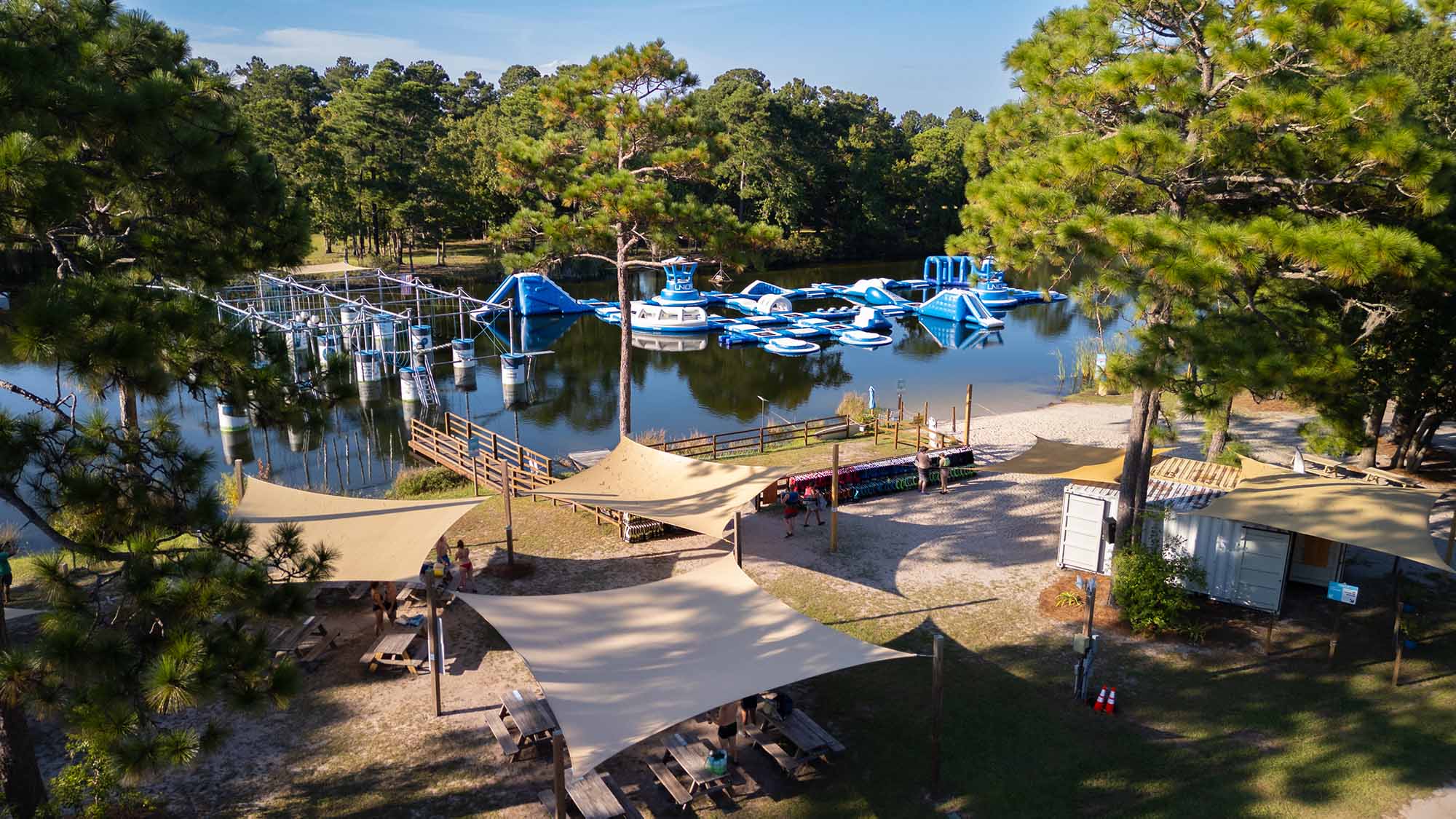 Charleston Aqua Park | Water Adventure Park & Ropes Course | SC